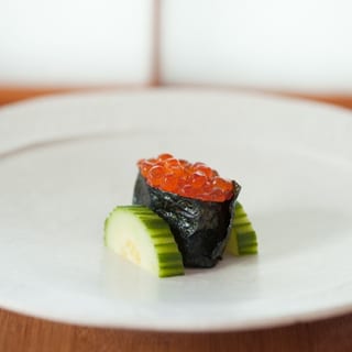 Ikura / Salmon Roe Nigiri