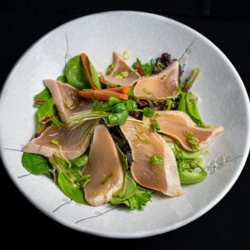 Seared Albacore.
