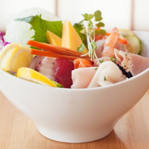 Chirashi Sushi.