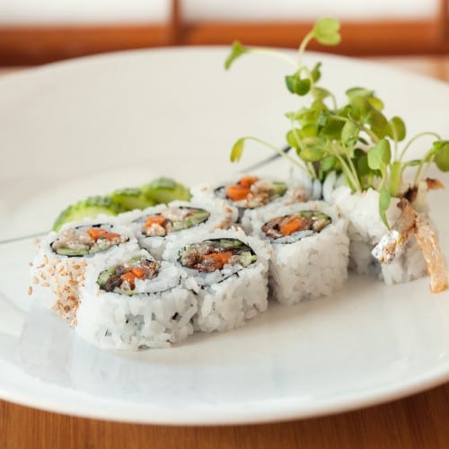 Salmon Skin Roll.