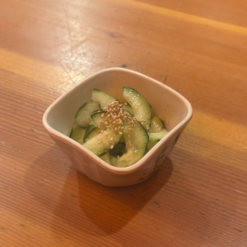 Sunomono.